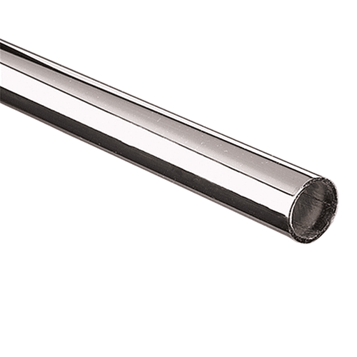 1-1/16" Diameter 72" Long Closet Rod, Chrome Finish