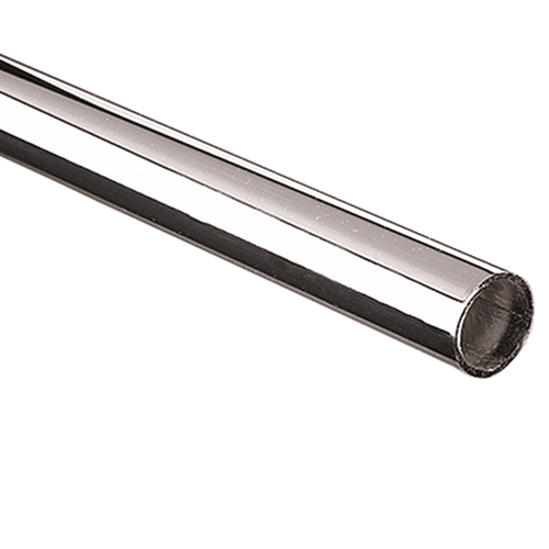KV770 5 1-5/16" Diameter 120" Long Closet Rod, Chrome Finish