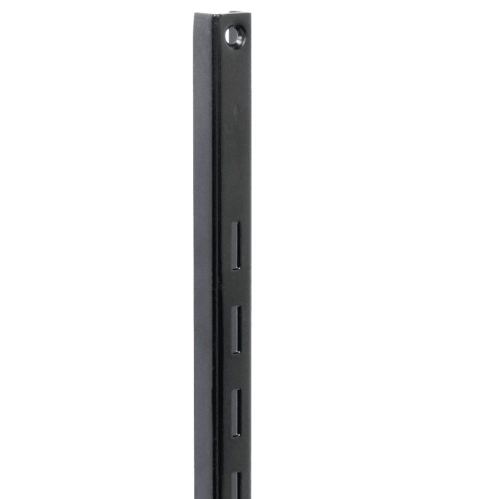 36" KV80 Standard-Duty Shelf Standard, Black Finish 10/Box