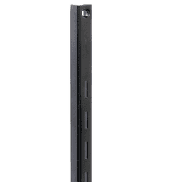 36" KV80 Standard-Duty Shelf Standard, Black Finish 10/Box