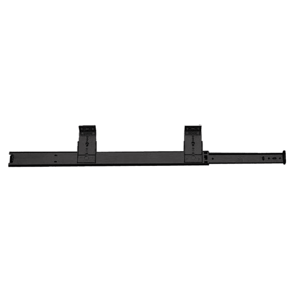 8150 Variable Height Keyboard Slide, 3/4 Extension, Under-Mount, Stay-Close, Black, 16