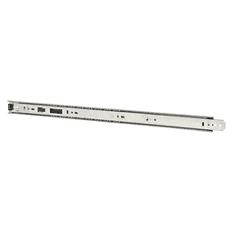 8350 Light-Duty Drawer Slide with 75lb Capacity, 3/4 Extension, Side-Mount, Anochrome, 12