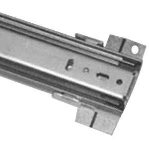 Face Frame Bracket for 8400 Series Slides, Front Mount, Zinc, 400/Barrel