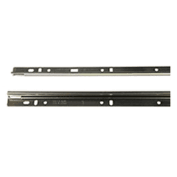 8500 Side Mount Unhanded Rail for 150lb Ball Bearing Drawer Slide, Anochrome, 16