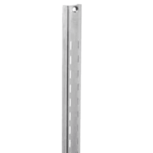 48" KV85 Heavy-Duty Double Slot Shelf Standard, Anochrome Finish