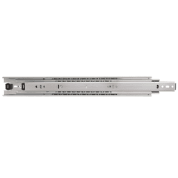 8815 Heavy-Duty Drawer Slide with 190lb Capacity, Overtravel Extension, Side-Mount, Zinc-Plated, 28