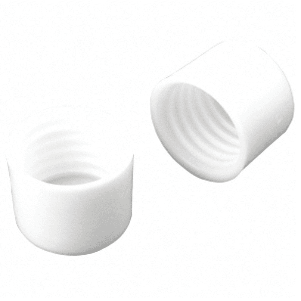 Closet-Pro End Cap for 1-1/4" Closet Pole, White