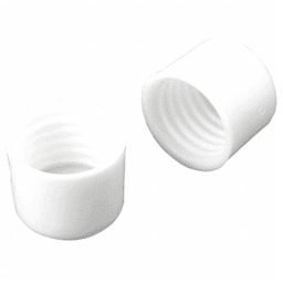 Closet-Pro End Cap for 1-1/4" Closet Pole, White