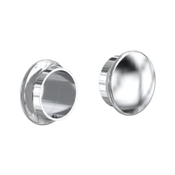 End Cap for 1-5/16" Closet Poles, Chrome