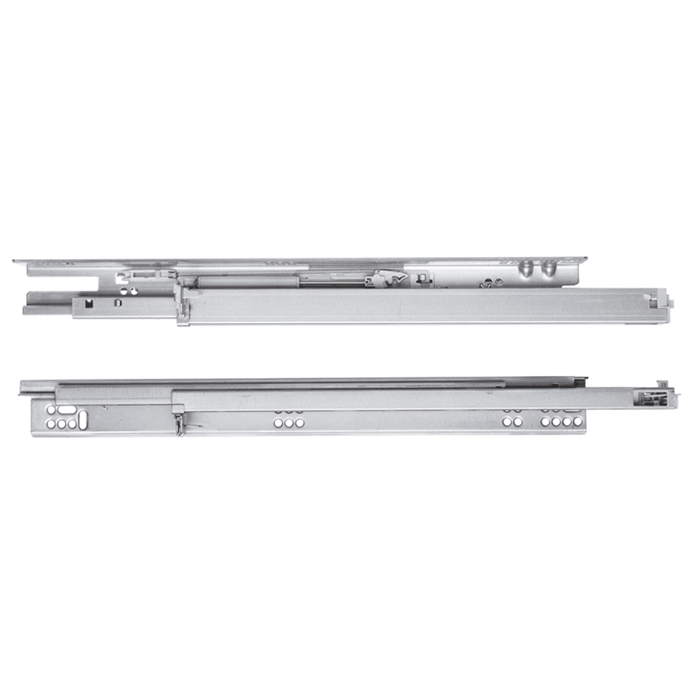 22" MuV+34 Undermount Drawer Slide for 3/4" Material, 75lb Capacity Full Extension Soft-Closing