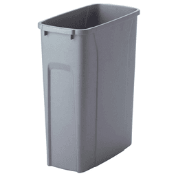 20 QT Replacement Plastic Bin, Platinum