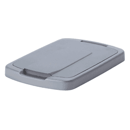35 QT Waste Container Lid, Platinum