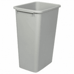 50 QT Replacement Plastic Bin, Platinum