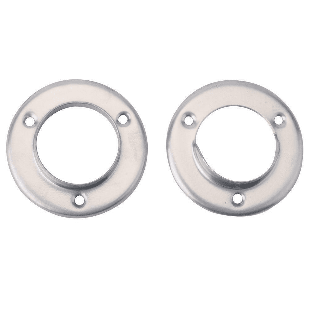 1-3/8" Diameter Steel Pole Socket, Platinum Finish