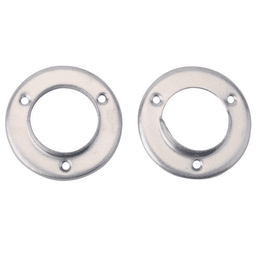 1-3/8" Diameter Steel Pole Socket, Platinum Finish
