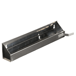 12-7/8" Stainless Steel Sink Front Tray with Stops