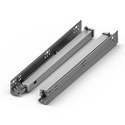 18" Samet Smart Slide for 5/8" Material Full Power Undermount Drawer Slide for 5/8" Material, Full Extension Soft-Closing
