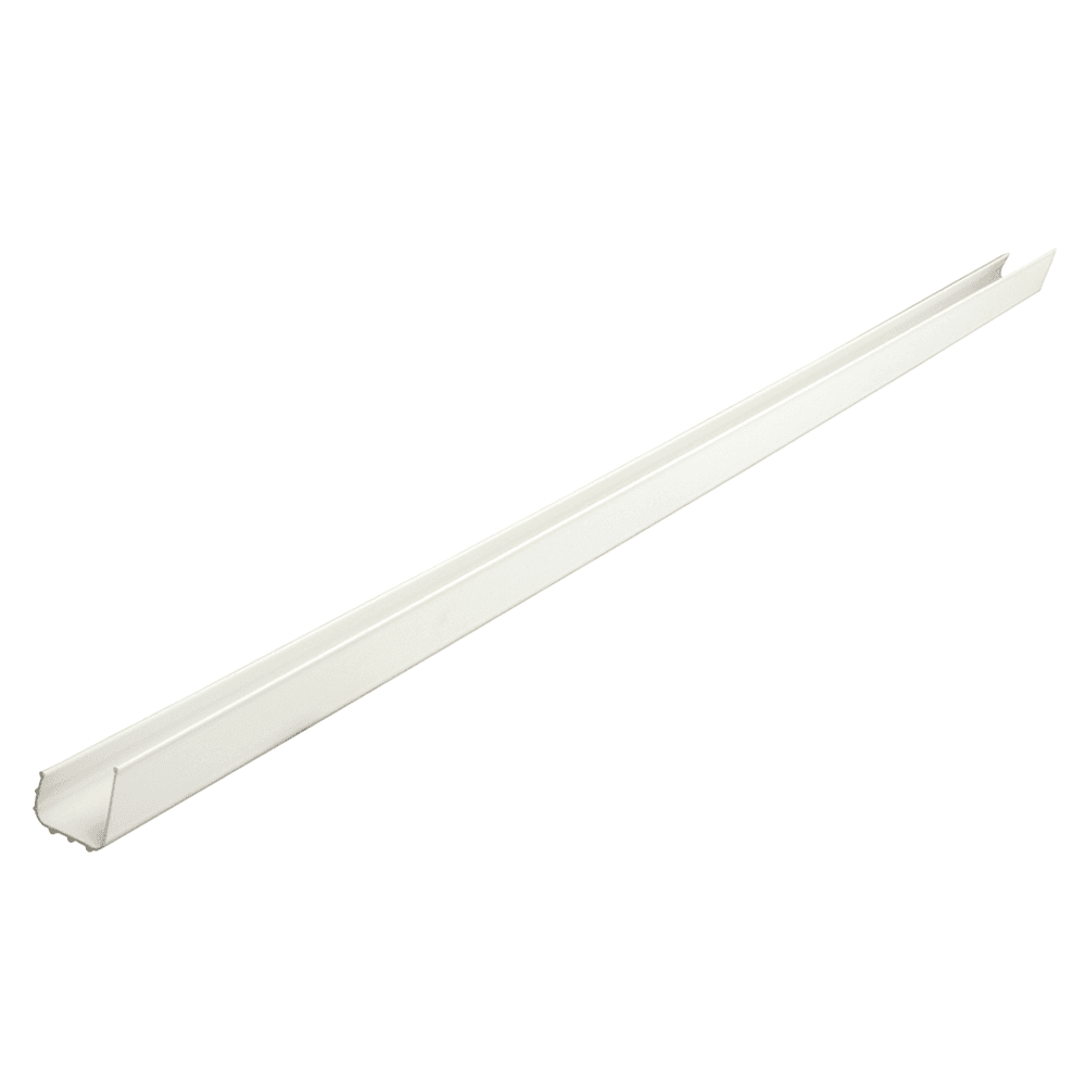72" White Extruded Sink Front Tray