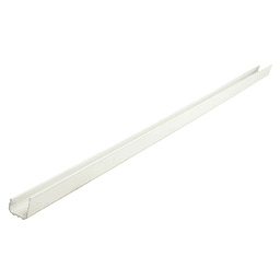 72" White Extruded Sink Front Tray