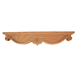 16" x 3" Middle Pedestal Foot, Rubberwood
