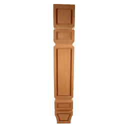 5" x 5" x 42" Mission Post, Alder