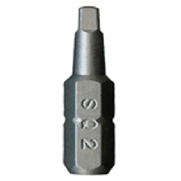 #2 x 6" Square Drive Insert Bit (2 Piece Bit)