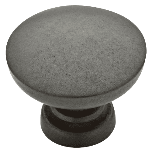 1-1/8" Fulton Round Knob, Soft Iron
