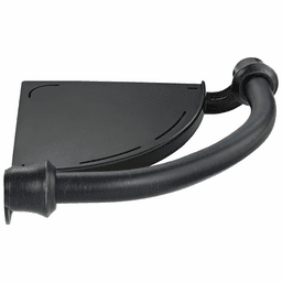 Decor Assist Traditional Corner Shelf with Assist Bar, Venetian Bronze