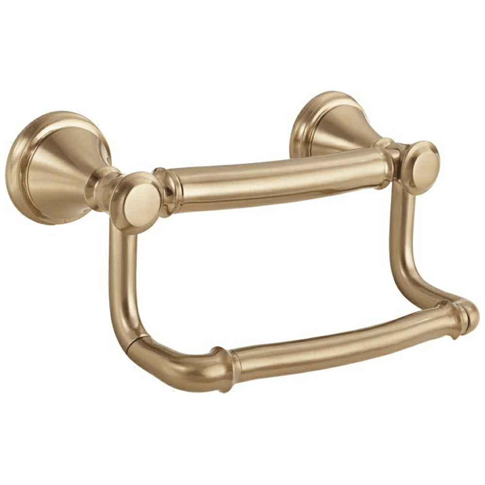 Decor Assist Traditional Tissue Holder With Assist Bar, Champagne Bronze
