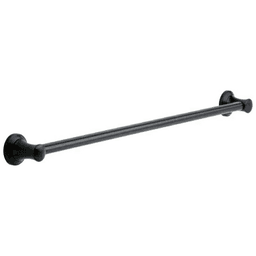 36" Transitional Decorative Grab Bar, Venetian Bronze