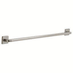 36" Angular Modern Decorative Grab Bar, Stainless Steel
