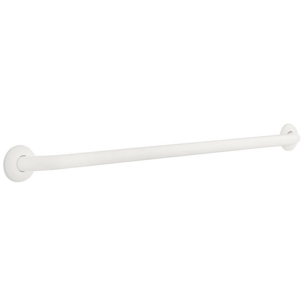 Centurion 36" x 1-1/4" Concealed Screw Grab Bar, White