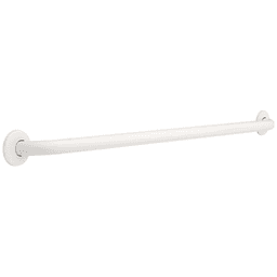 Centurion 42" x 1-1/4" Concealed Screw Grab Bar, White