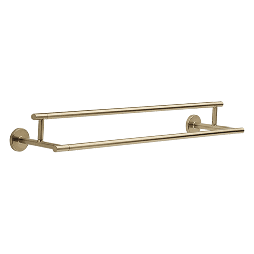Trinsic 24" Double Towel Bar, Champagne Bronze