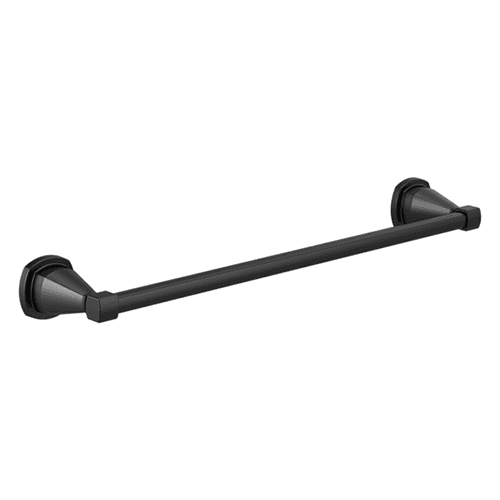 Stryke 18" Towel Bar, Matte Black