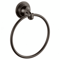 Linden Towel Ring, Venetian Bronze