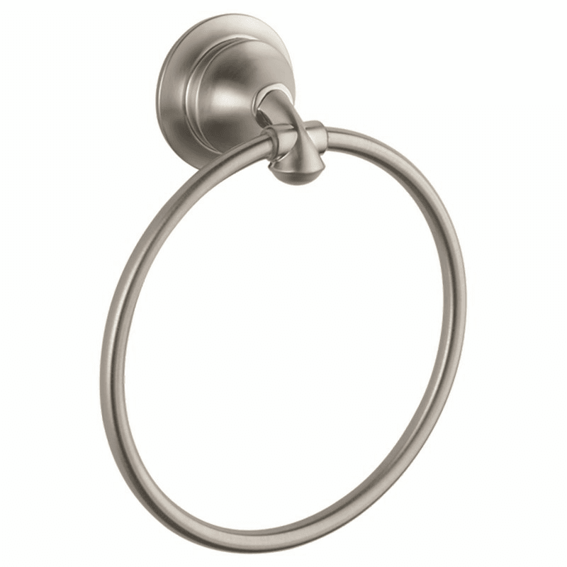 Linden Towel Ring, Stainless Steel