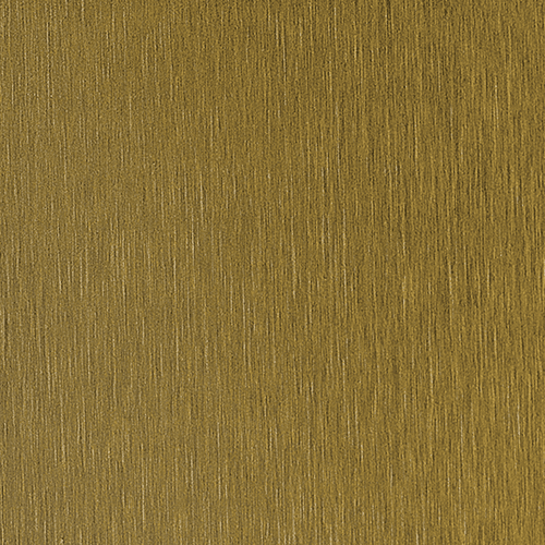 Solid Metal Laminate M6423-99 Brushed Brass, Vertical Postforming Grade DecoMetal Finish, 48" x 120