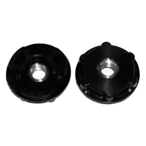 2.5" Hub/Retainer Nut Disc Pad Hub, Black