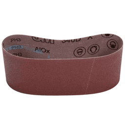 37" x 60" 80 Grit Sanding Belt, Aluminum Oxide on X-Weight Cloth