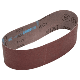 24" x 4" 50 Grit Abrasive Belt, Aluminum Oxide On Cloth