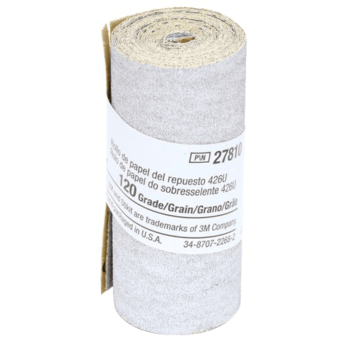 2-1/2" x 70" 120 Grit Silicone Carbide Abrasive Refill Roll on A Weight Paper