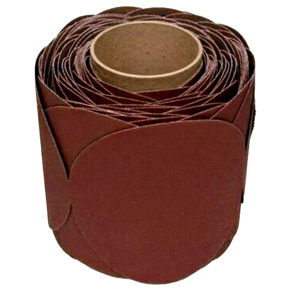 5" Stikit 220 Grit Abrasive Disc Roll, Aluminum Oxide On Film