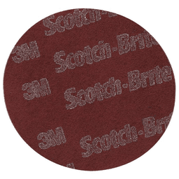 6" Scotch-Brite 7447 No Holes Pro Disc, Aluminum Oxide (100/Case)