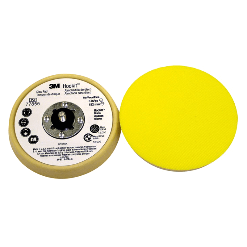 5" Hookit™ Low Profile Finishing Disc Backing Pad, Soft