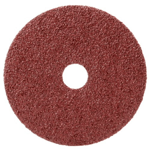 5" 24 Grit 381C Sanding Disc, Aluminum Oxide on Fiber