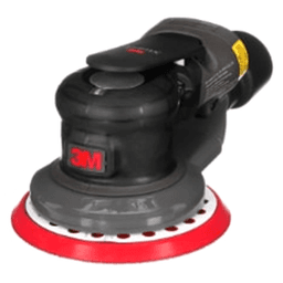 5" Central Pneumatic Vacuum Random Orbital Sander, 0.375" Orbit
