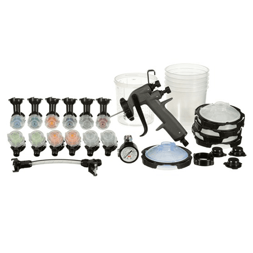 Performance Industrial Spray Gun System, 650ml 2Kit/Case