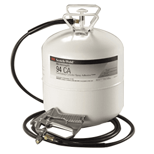 94 CA Spray Adhesive, Clear, 26.2lb Cylinder