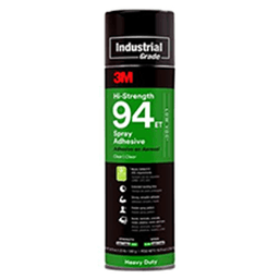 94 ET Low VOC Hi-Strength Spray Adhesive, Clear, 24fl oz Can